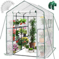 Greenhouse, 57 × 57 × 76" Portable Green House for Outdoor Indoor