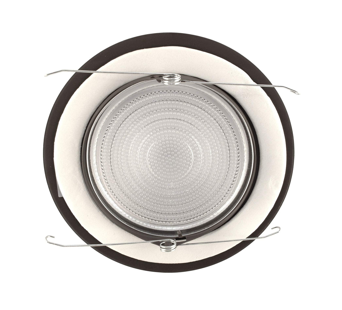 6 inch Bronze Recessed Shower Trim with Glass Fresnel Lens (17502BZ)