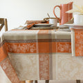 Heirloom Harvest Tablecloth (Terracotta 60"x 120" Rectangular)