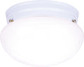 Ceiling Fixture, 7-1/2-Inch, White