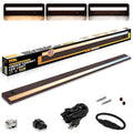 LED Under Cabinet Lighting Hardwired - 40 Inch Bronze