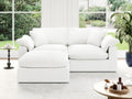 Cloud Modular Sectional Sofa, Oversized Convertible Modular Cloud Couch, Down Feather Filled Sectional Sofa Comfy Upholstered Deep Seat Couches for Living Room, Sofa Covers Washable & Replaceable