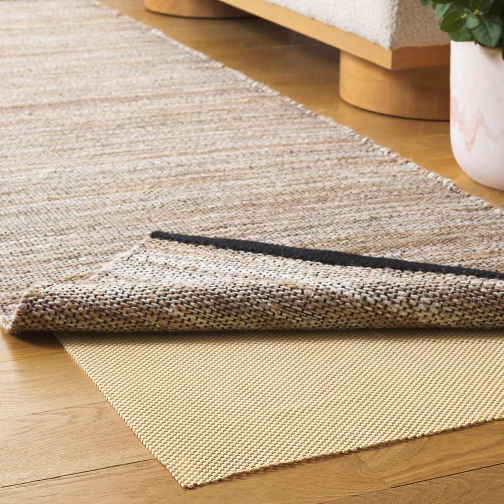 Non Slip Anti Skid Grippy Stay in place Rug Pad Under Carpet, Stable on all Hard Floors (14' Runner)