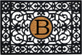 160012436B Rubber Monogram Insert Doormat, 2' x 3' (Letter B)