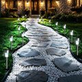 Outdoor Waterproof Solar Pathway Lights, 20 Pack Cold White