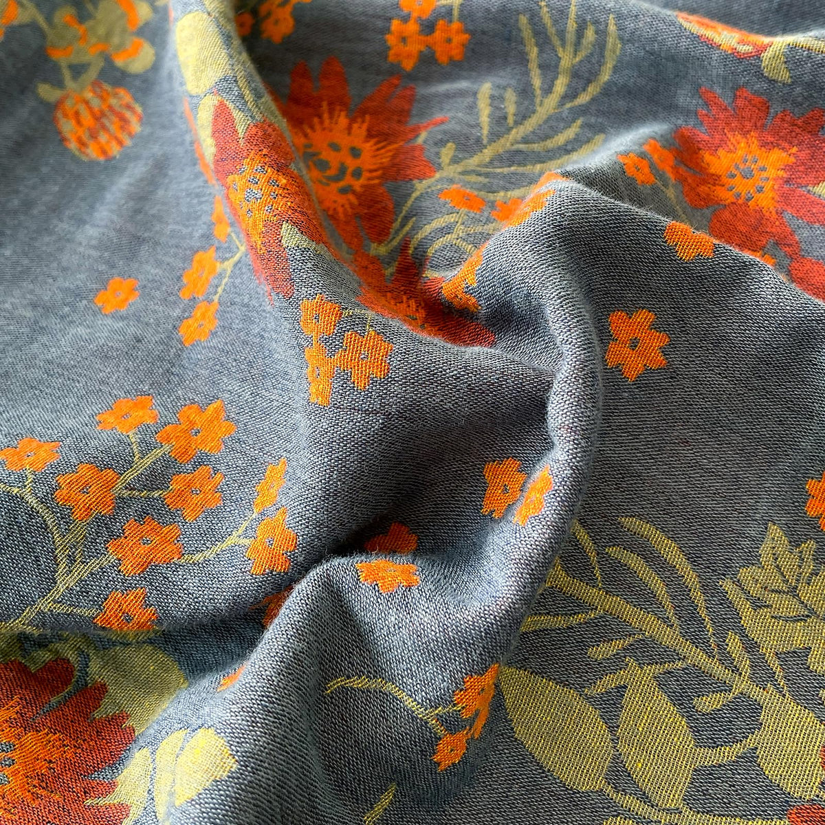 Vintage Garden Floral Duvet Cover King Soft 100% Muslin Cotton Jacquard Texture Bedding Set Chic Vibrant Floral