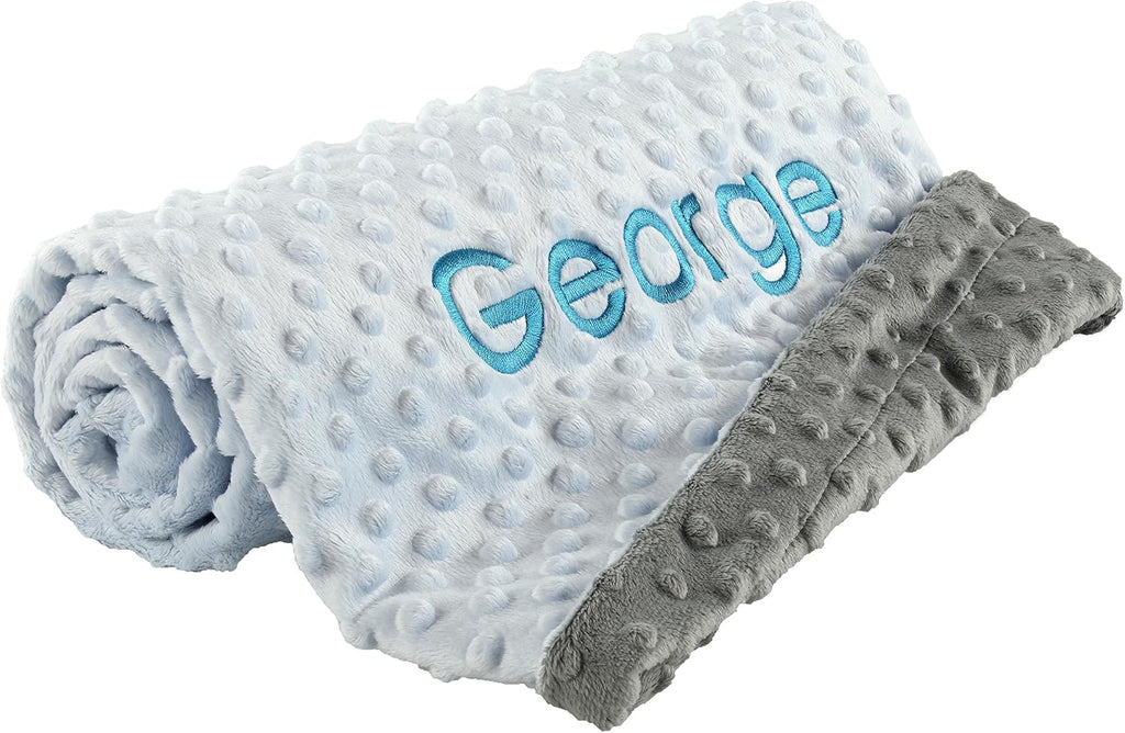Personalized Baby Blanket for Boys, Fast USA Shipping, Custom Baby Blankets, Personalized Gifts with Name, Plush