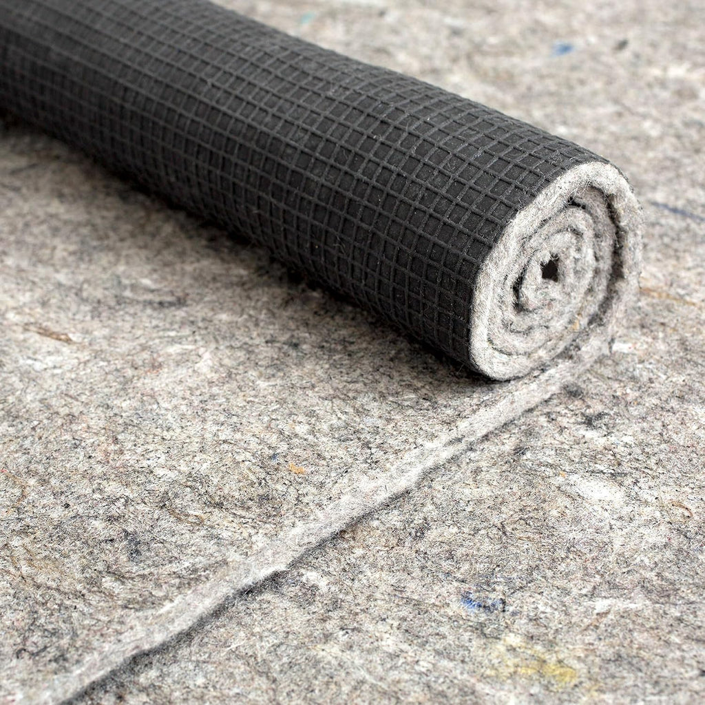 Lock - 5'x8' - 1/4" Thick - Felt + Rubber - Premium Non-Slip Rug Pad