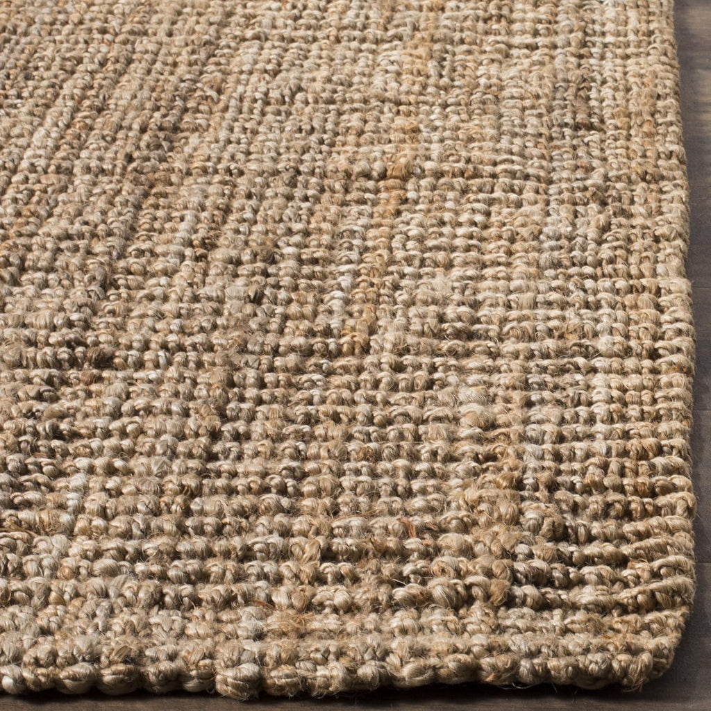 Area Rug - Natural Fiber Collection - Large - Natural Brown, Handmade Jute, Farmhouse Style, Chunky Textured