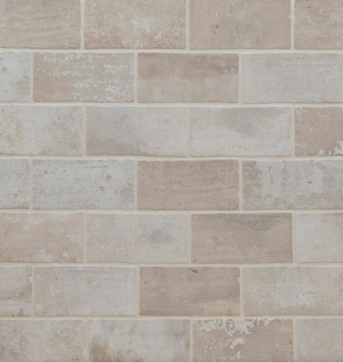Porcelain Subway Floor & Wall Tile | Capella Ivory Brick | 5" x 10"