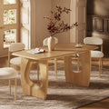 Inspired Saarinen Style Modern Dining Table for 4-6 People, 68'' Rectangle Dining Table, Kitchen Table with Pedestal Base, Dinner Table