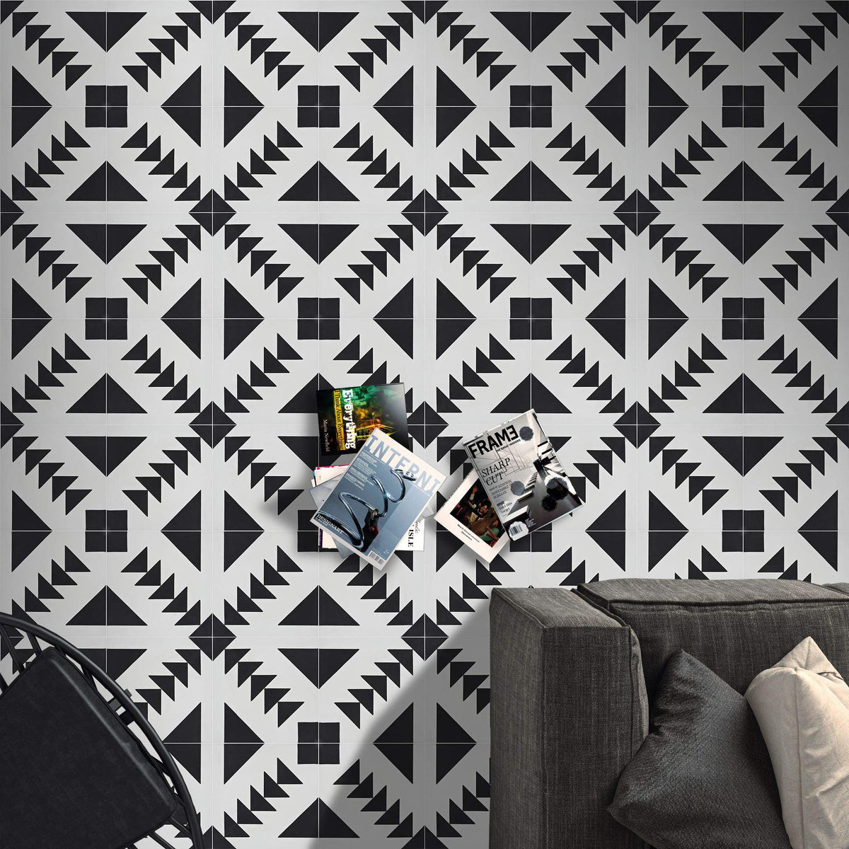 Tadla CTP60-01 Handmade 8''x8'' Cement Tile