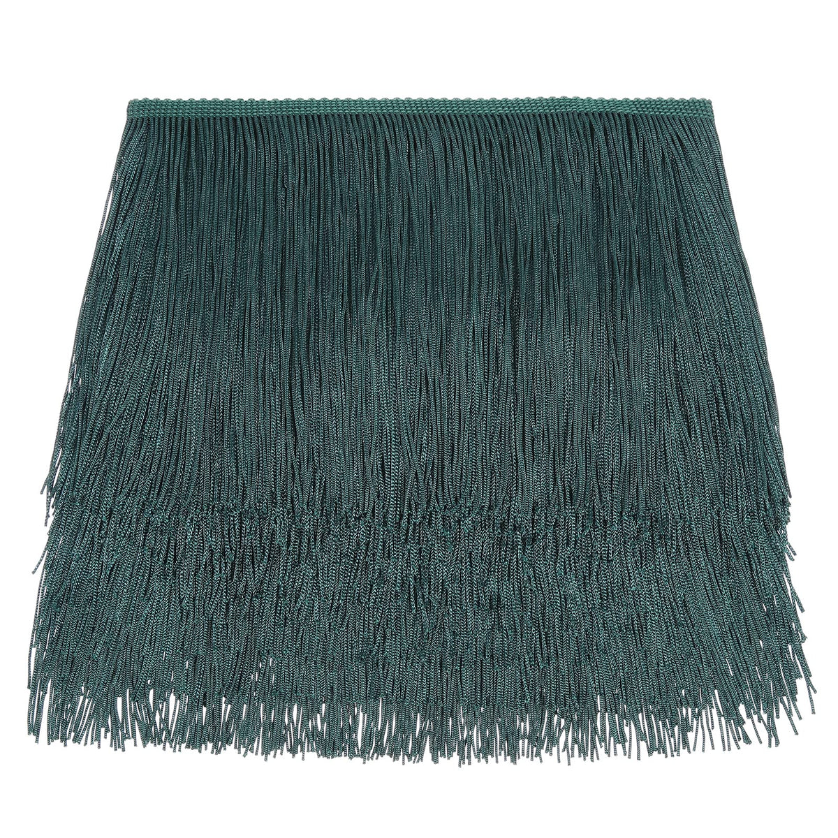 Sewing Fringe Trim for DIY Craft, Dark Green, 6 Inches Wide - 10 Yards