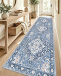 2'6"x12' Washable Runner Rug, Non Slip Carpet Kitchen