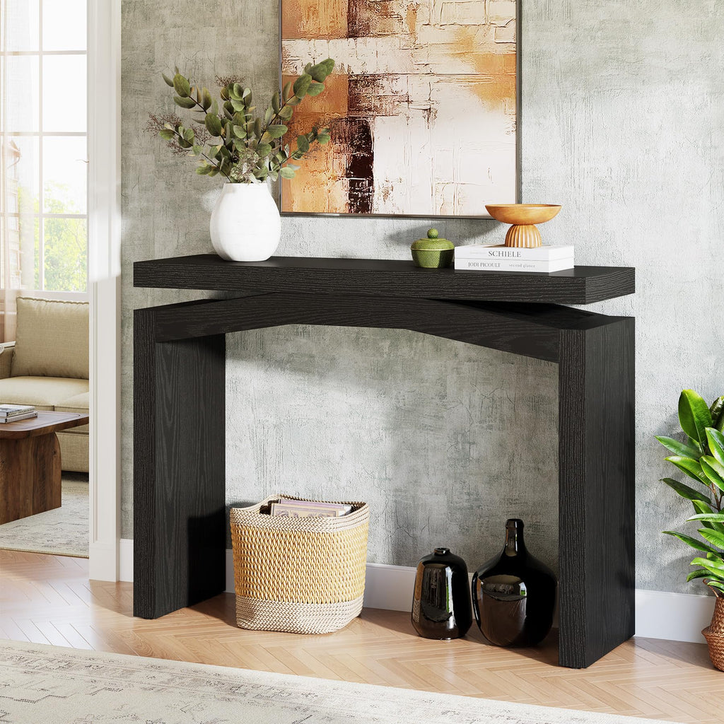 40-Inch Console Table, Farmhouse Sofa Console