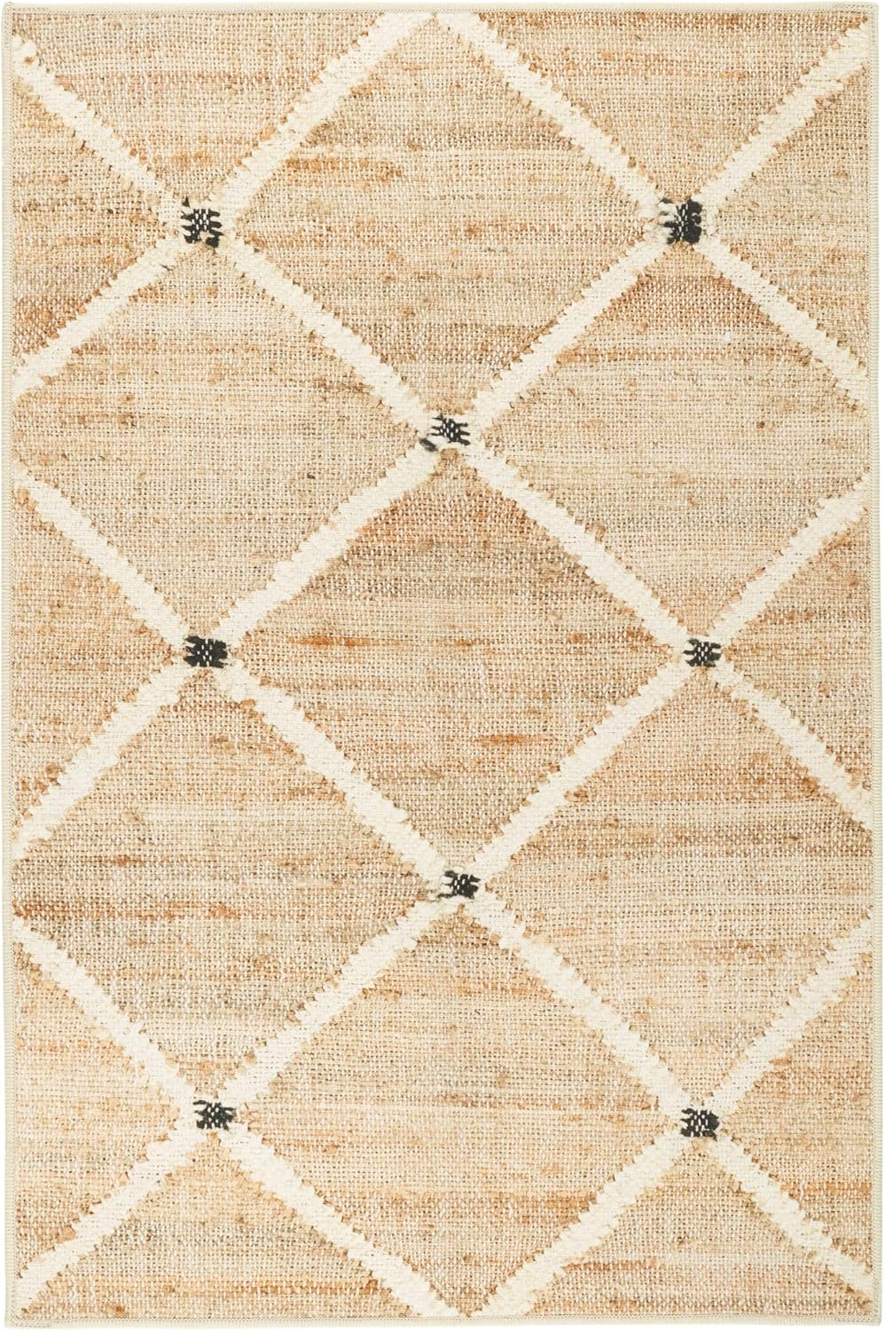 Dash and Albert Kali, Natural, Diamond, Soft and Cozy, High Traffic, Lightweight, Anti-Slip, Durable