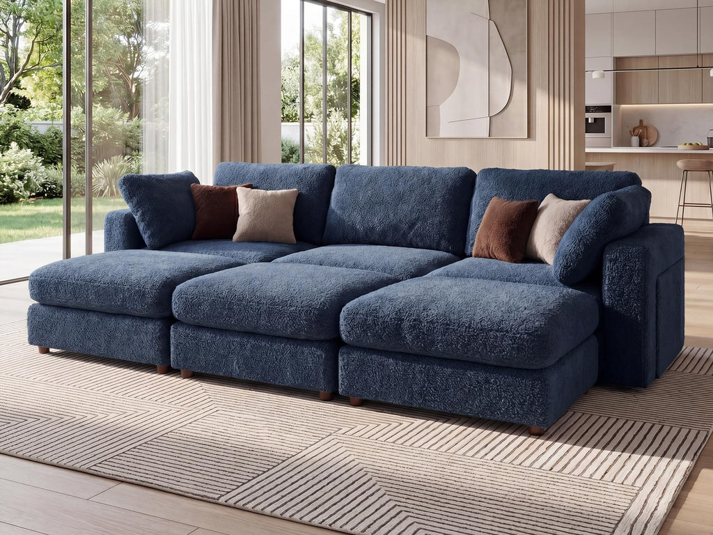 Oversized Modular Sectional Sofa Couch