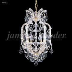 James R. Moder Maria Theresa Grand Collection 5-Light Hall and Master Closets — Gold Lustre, 14in — Castelune Home