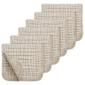 Muslin Baby Burp Cloths, Absorbent Brup Rags 6 Pack Set for Baby
