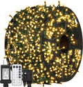 328 FT 1000 LED Christmas Lights, Waterproof Christmas Lights Outdoor with 8 Modes&Timer, Plug in Fairy Light