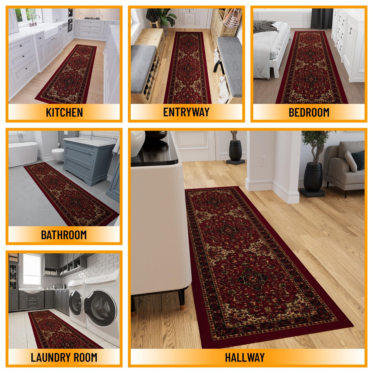 Persian Runner Rug - Kitchen Rug Runners