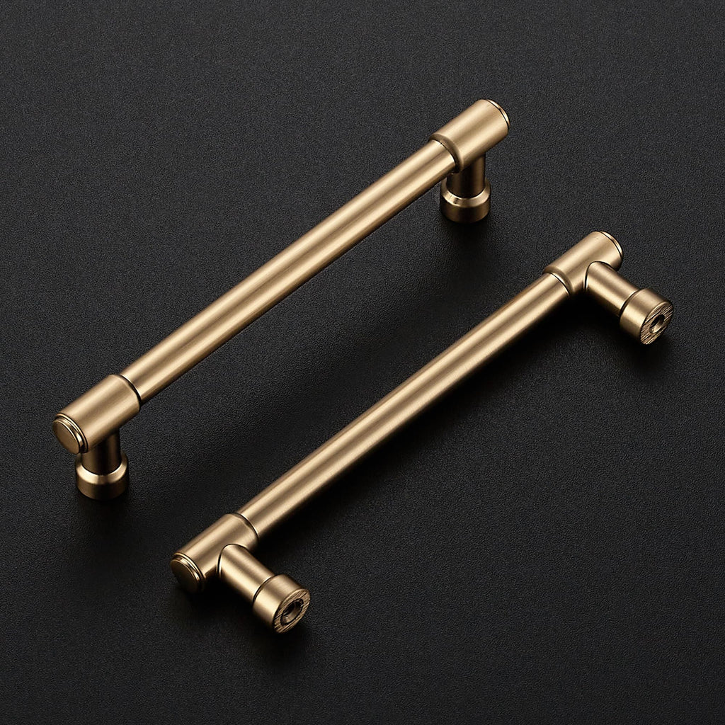 Champagne Bronze Kitchen Pulls Cabinet Handles 5 Inch 20 Pack
