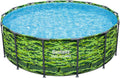 Steel Pro Max 14' x 48" Camo Pool Set with Pump and Ladder