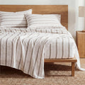 Striped Sheets -Imitation Cotton Fits Up to 16" Mattress