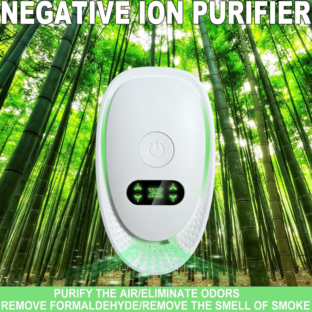 Plug In Negative Ion Air Purifiers,Air Ionizers,Negative Ion Filtration System,Quiet Mini Air Cleaner