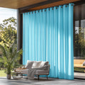 Waterproof Outdoor Curtains, 54"W x 95"L, 4Panels