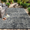 Outdoor Rug Waterproof-Patio Rug Mat Outdoor RV Camping Picnic Beach Mat Plastic Straw Rugs Outside Outdoor Area