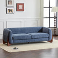 Almab 82 Inches Sofa Couch, Cozy Boucle Upholstered 3-Seater Sofa, Wood Frame Couch, Comfy Couches , Modern Sofa