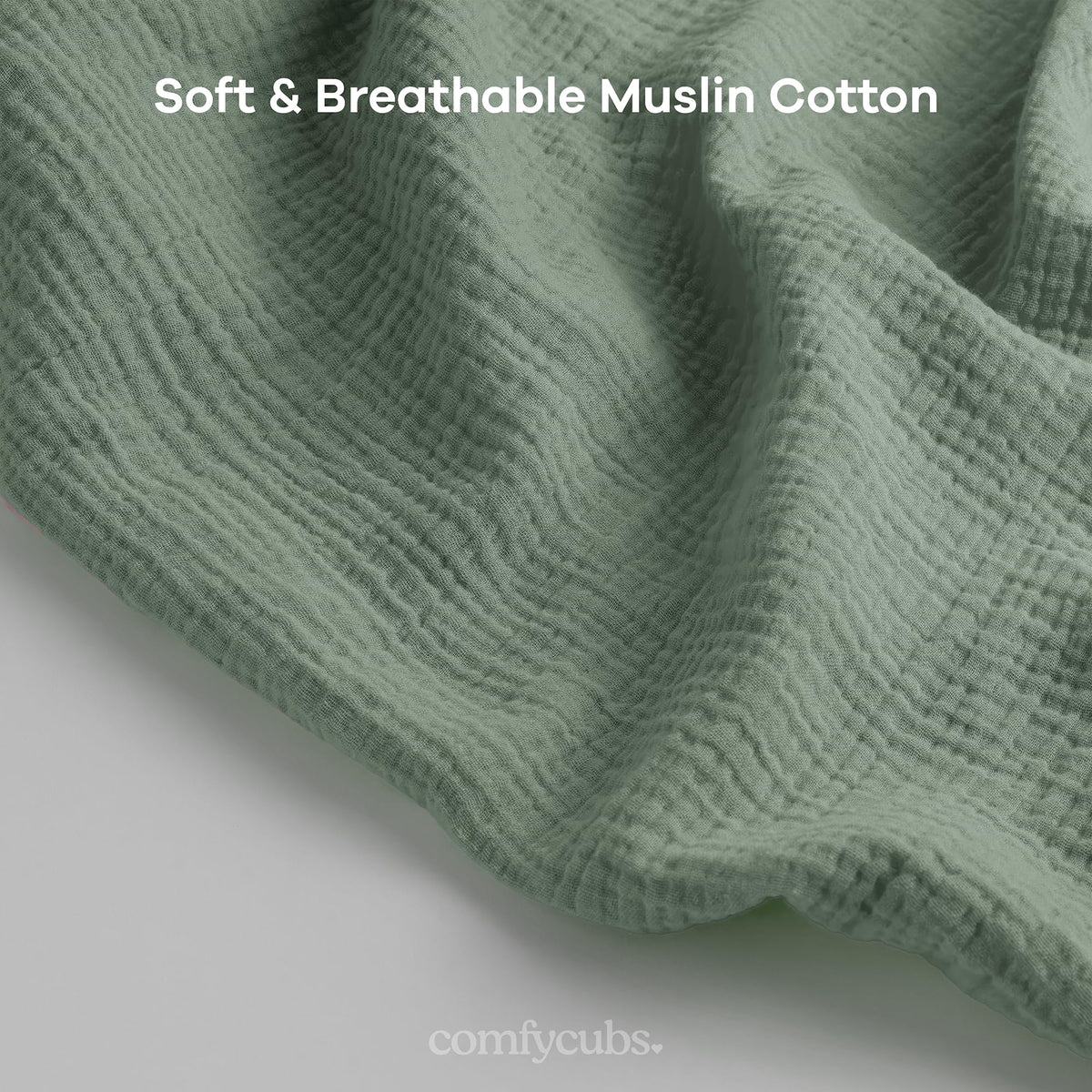 Muslin Nursing Cover Pack of 2, 100% Cotton Muslin Breastfeeding Cover for Moms, Soft & Breathable Baby Nursing