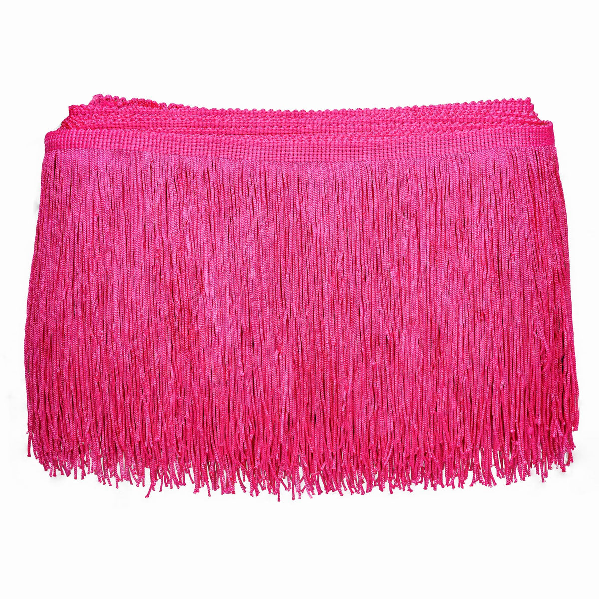 Sewing Fringe Trim, 10 Yards, 6 Inches Wide, Hot Pink for DIY Crafts