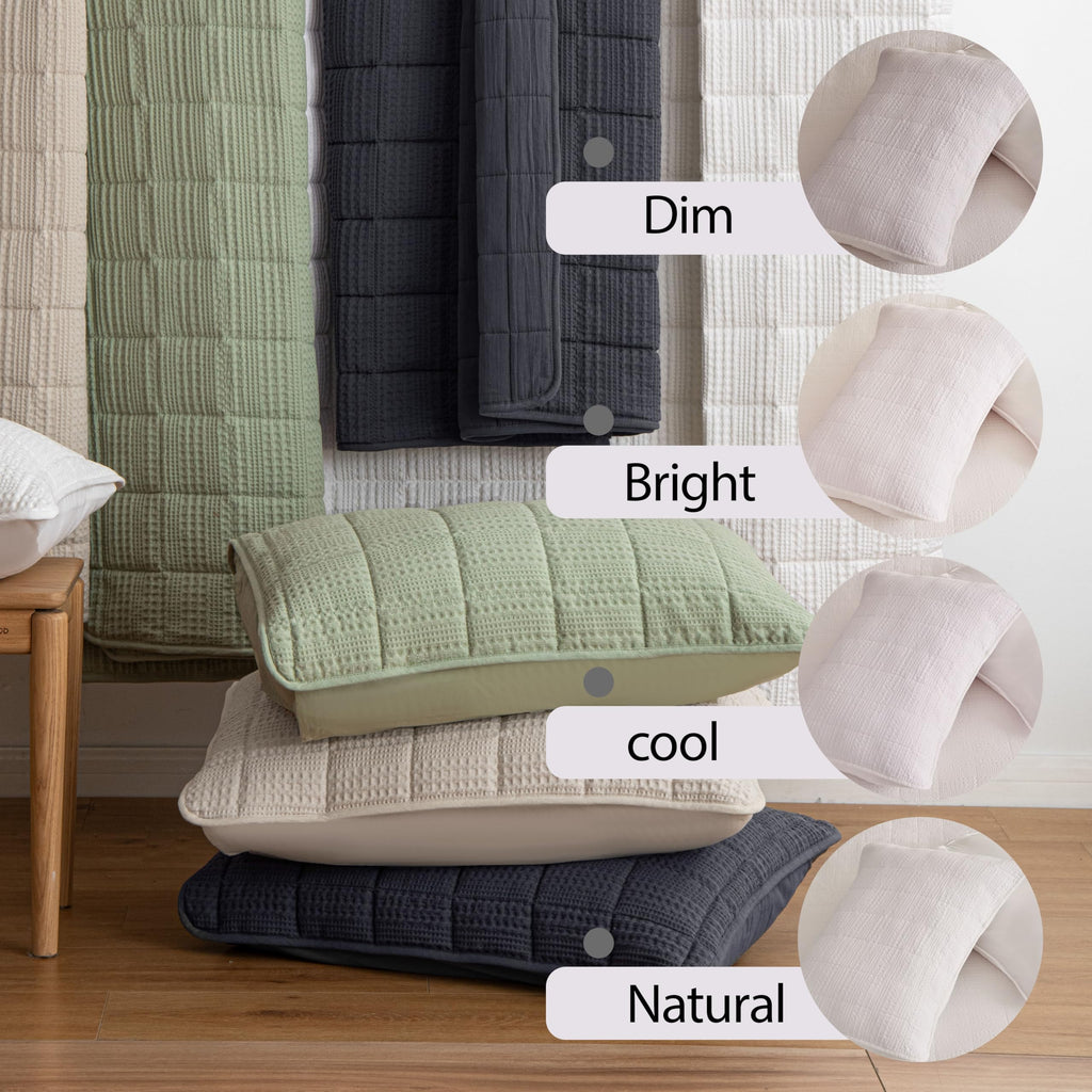 Cotton Quilt Set 98x106 Soft Lightweight Bedspread