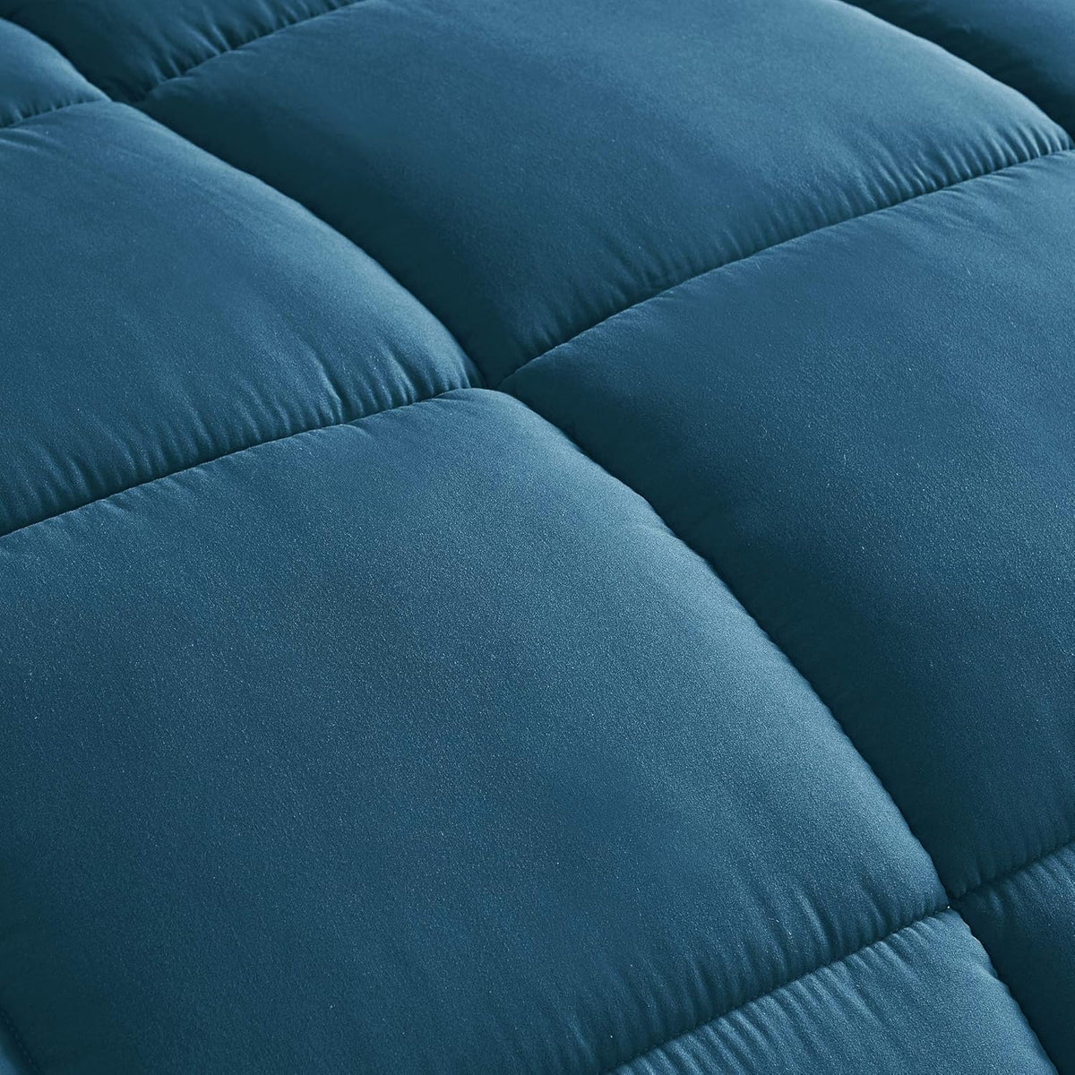 3-Piece All Season Oversized King Comforter Set, Teal, 110 x 96 in