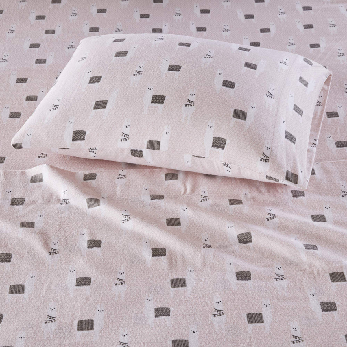 Cozy Soft 100% Cotton Flannel Sheets, Full, 4 pcs