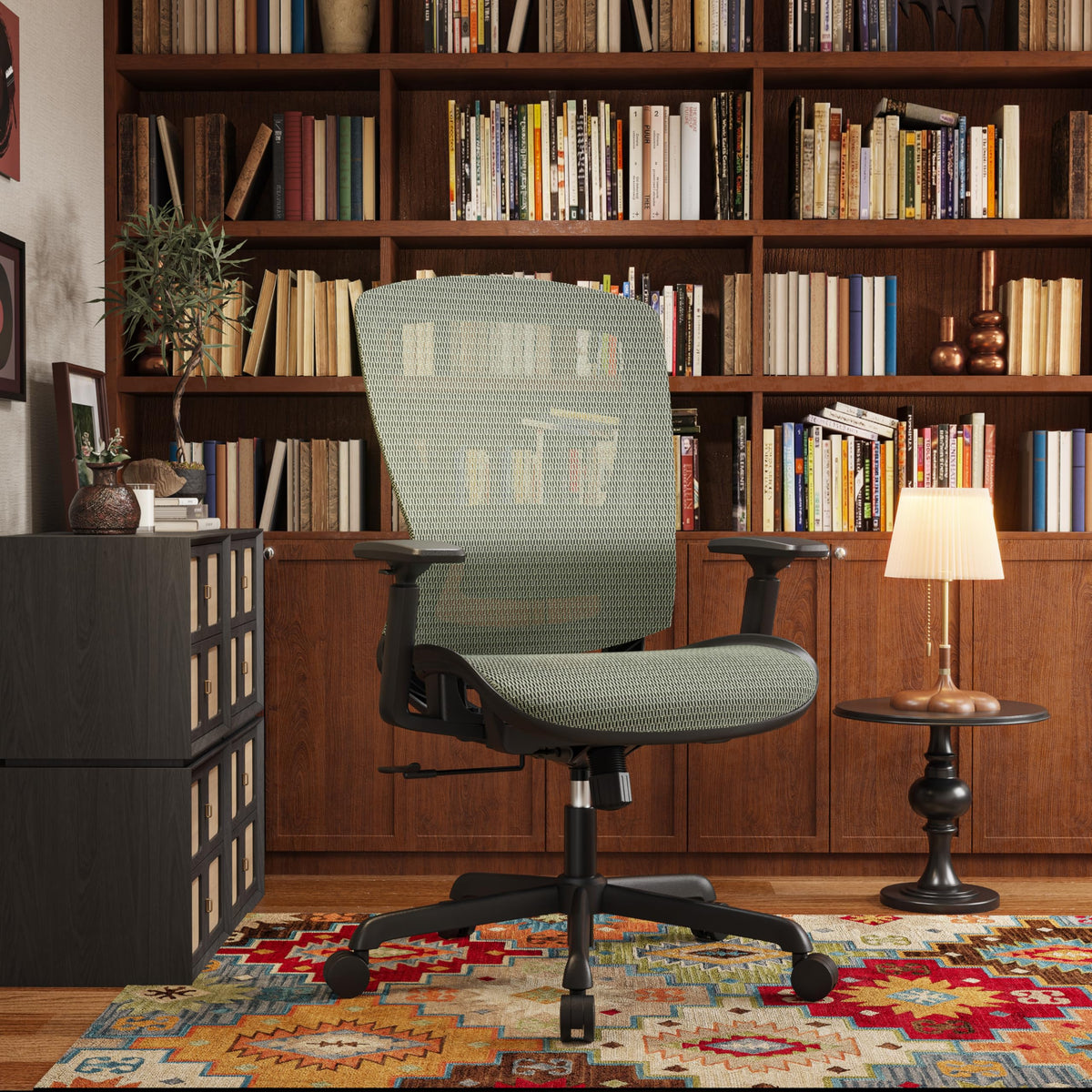 Ergonomic Mesh Office Chair — Dusty Sage, Breathable Mesh Seat & Back