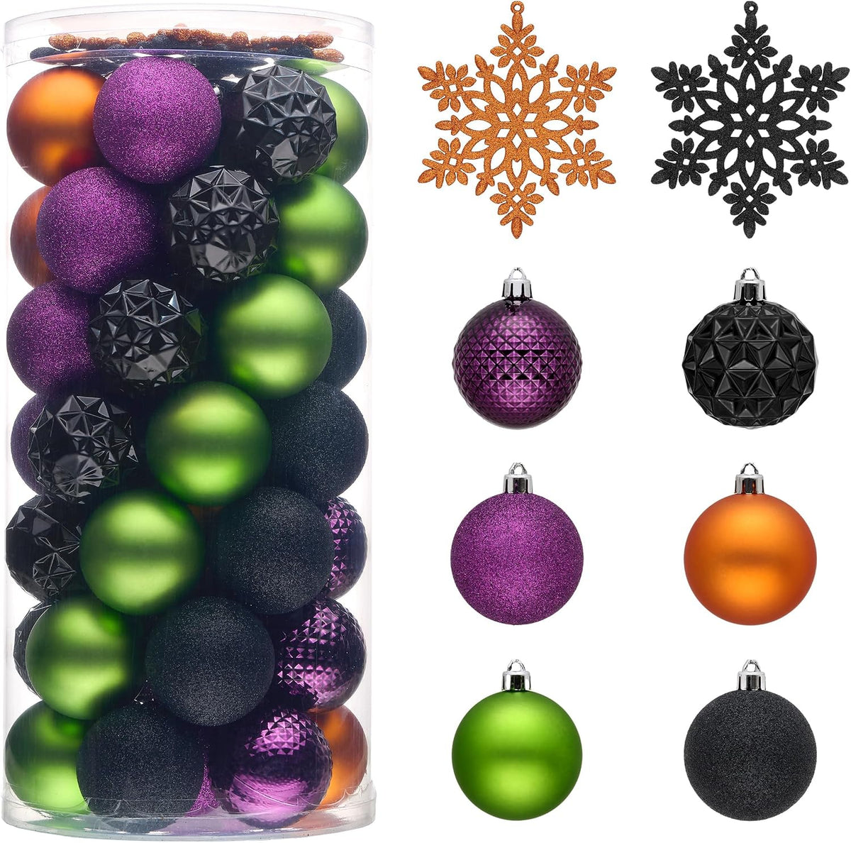 Halloween Ornaments Tree Decorations Indoor 2 Inch - Set of 50