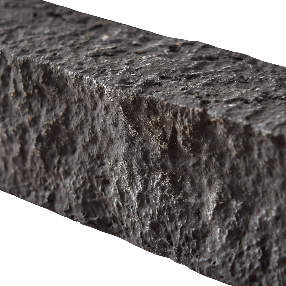 2-Pack Faux Stone Universal Ledger Trim, 34 in, Urban Slate