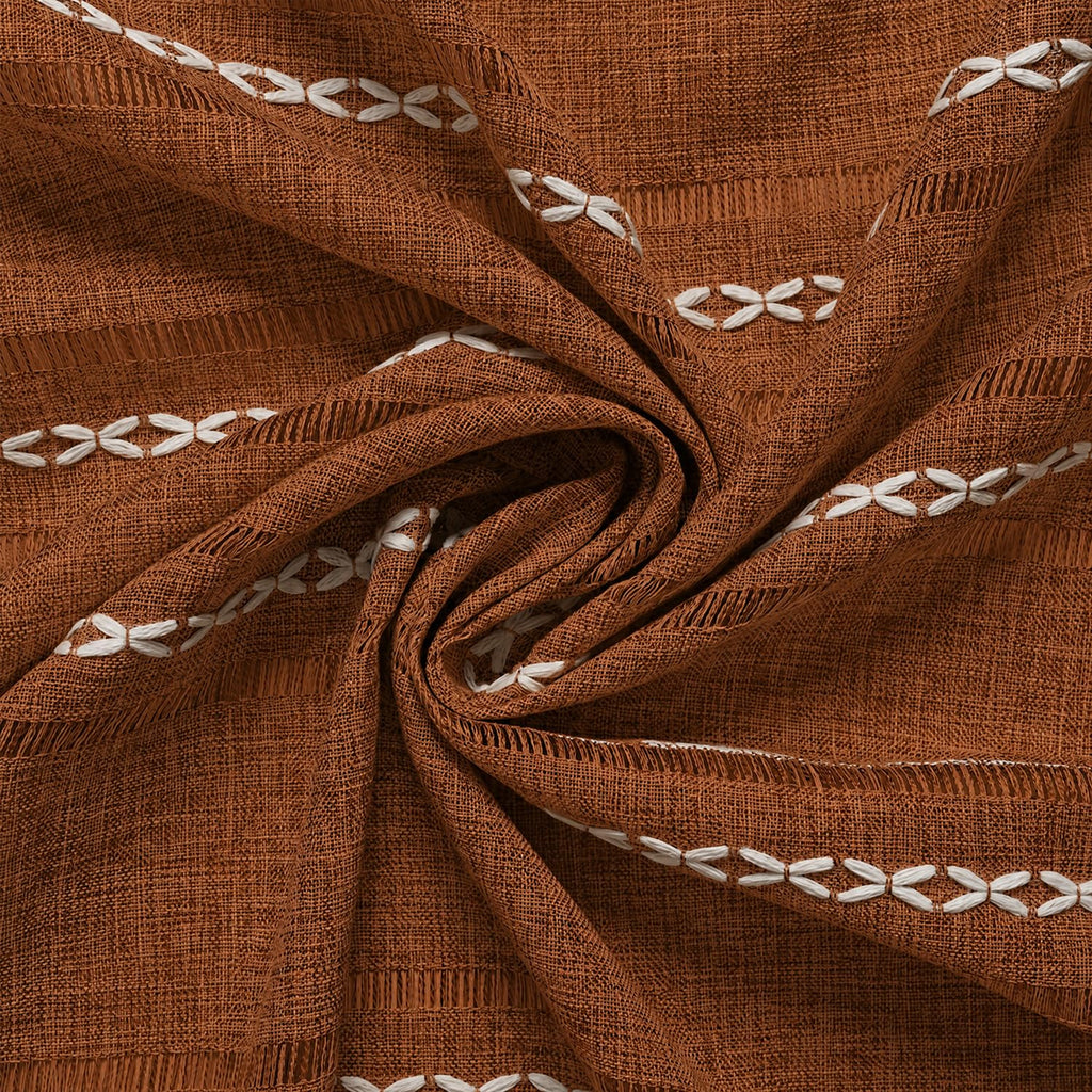 Fall Caramel Rectangular Tablecloth, 60×84 Inch, Rustic Style