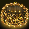 Bright Warm White Christmas String Lights, 164ft 2000 LED Waterproof Green Wire Fairy Lights with 8 Modes, Outdoor