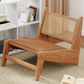 Rattan Chair Mid Century Modern Accent Chair for Reading Living Room Home Bedroom