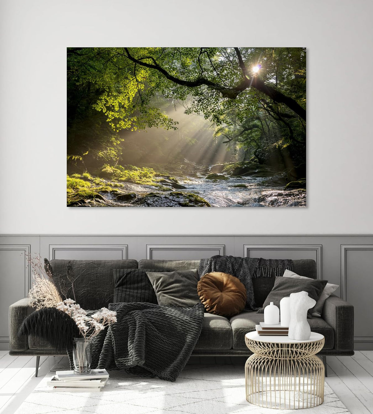 Nature Wall Art Prints - Ocean Forest Mountain Lake Canvas Landscapes - Small to Extra Large Living Room Bedroom