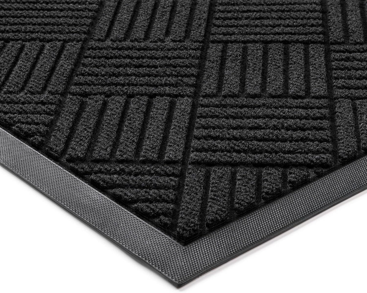 Front Door Mat, Heavy Duty Indoor Outdoor Doormat, 48" x 36" Low Profile Outdoor Mats Entrance, Stain and Fade