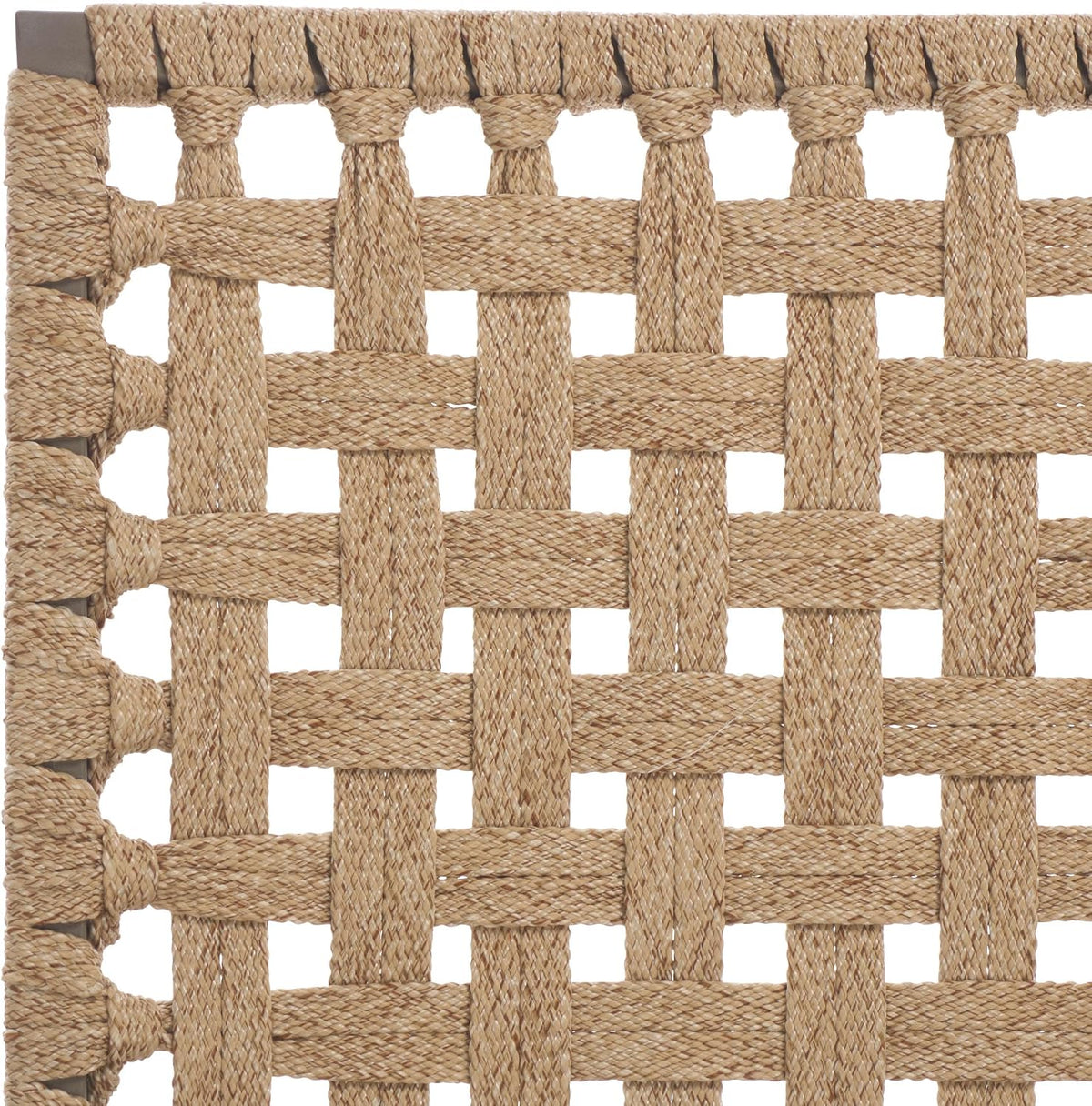 Outdoor Patio Furniture Collection - Arthur Grey & Heather Tan Woven Rope Chaise Lounge Chair, Adjustable Reclining