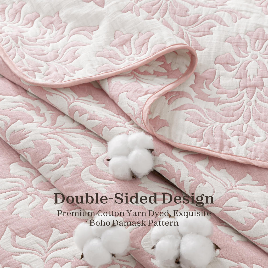 Cotton Quilts Twin Size Pink