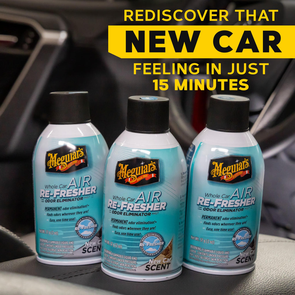 Whole Car Air Refresher Odor Fighting MIst, New Car Scent, 2 Oz