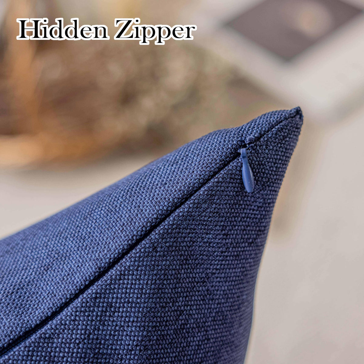 Outdoor Pillow Covers 20x20 Waterproof Decorative Pillow Cases Square Throw Pillows for Couch Outside Patio Garden