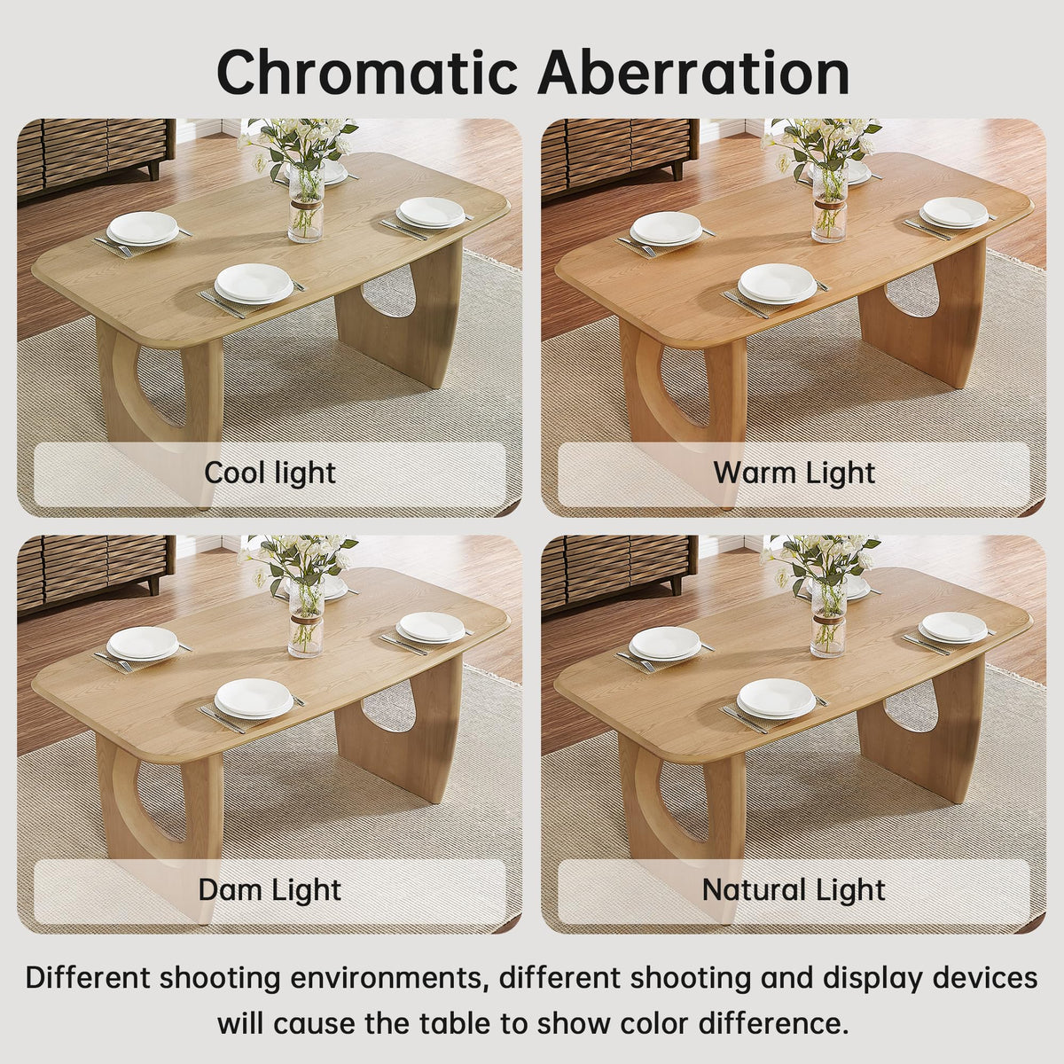 Inspired Saarinen Style Modern Dining Table for 4-6 People, 68'' Rectangle Dining Table, Kitchen Table with Pedestal Base, Dinner Table